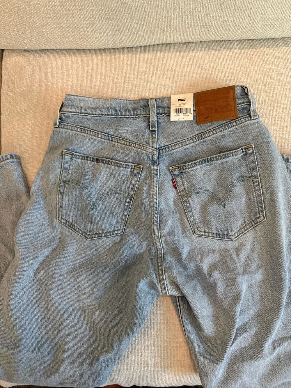 Levi's 501 Curve Women’s Jeans in Light Blue Denim